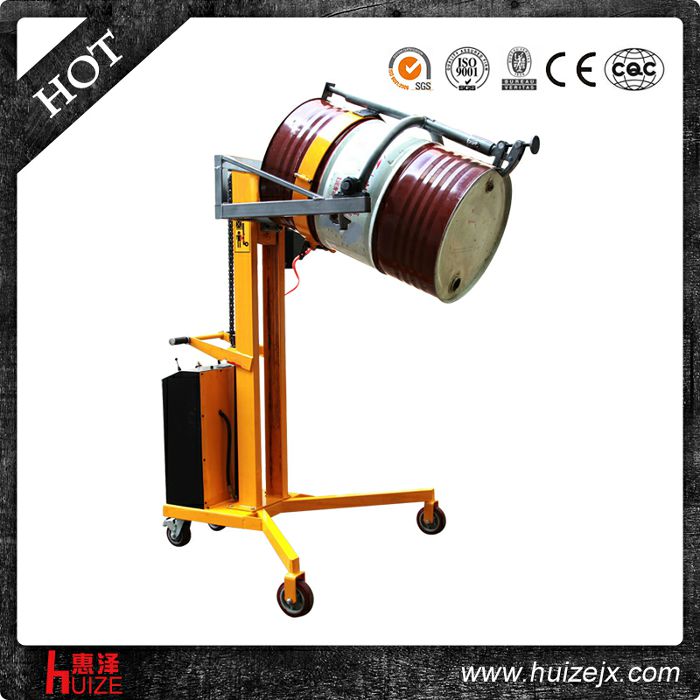 半電動(dòng)油桶車（直角腿，夾鐵桶翻轉(zhuǎn)）